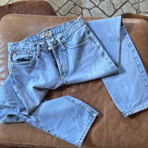 Vintage Guess ? Blue Straight Jeans Classic Style